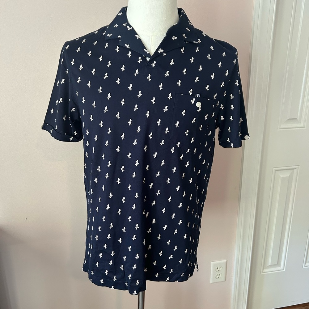MURANO Liquid Luxury Short Sleeve Button Up Shirt